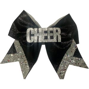 Black Cheer Hairbow